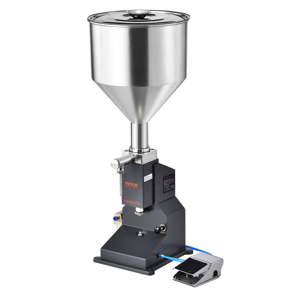 Pneumatic Paste Liquid Filling Machine, 5-50ml Bottle Filler, Bottle