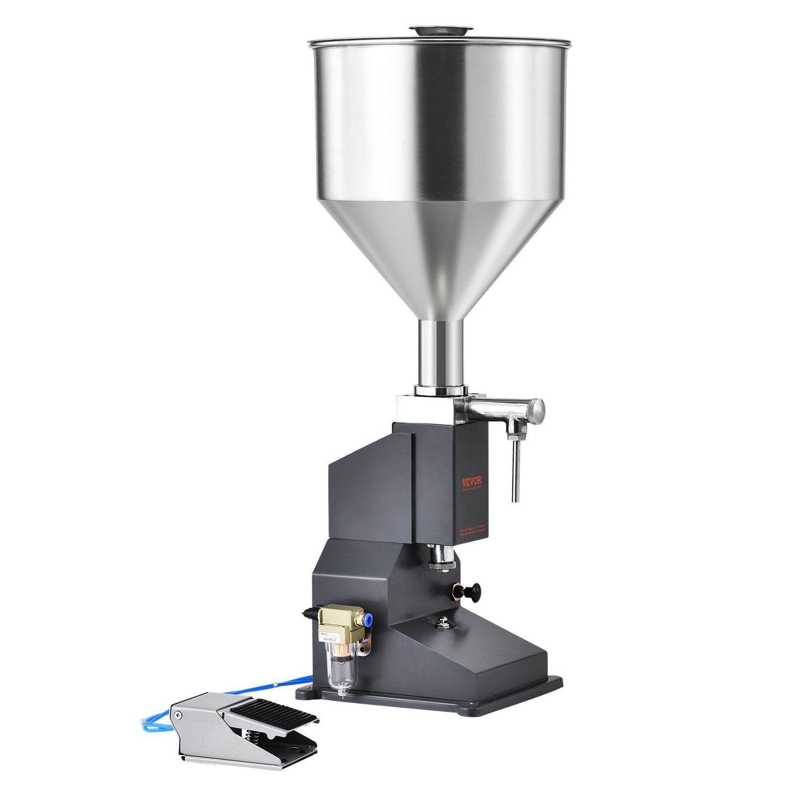 Pneumatic Paste Liquid Filling Machine, 5-50ml Bottle Filler, Bottle