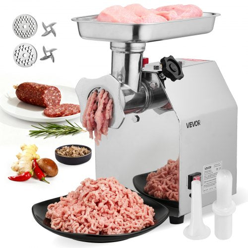 Commercial Electric Meat Grinder, 3.2 kg/min Capacity, #12 Industrial