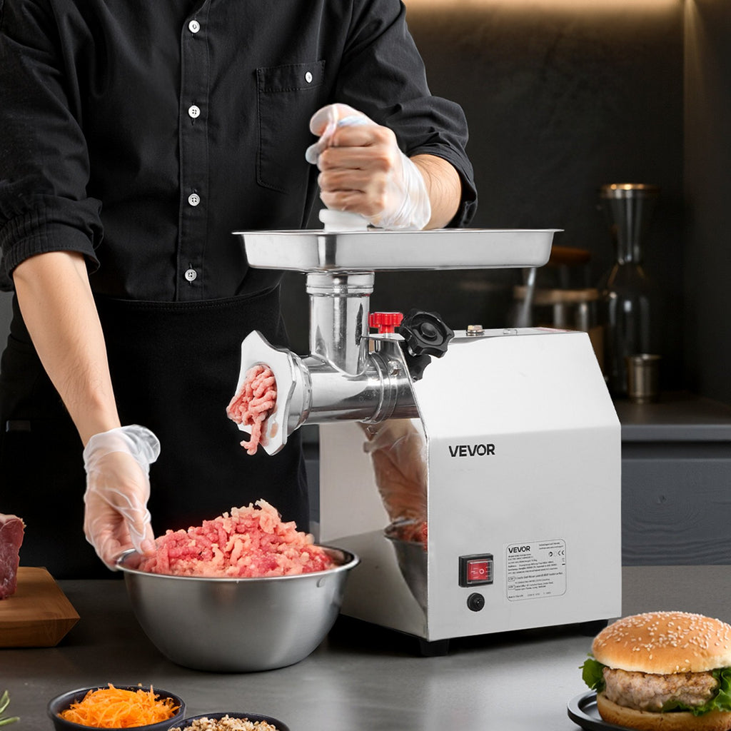 Commercial Electric Meat Grinder, 3.2 kg/min Capacity, #12 Industrial