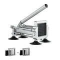 French Fry Cutter, Potato Slicer with 1/2-Inch and 3/8-Inch Stainless