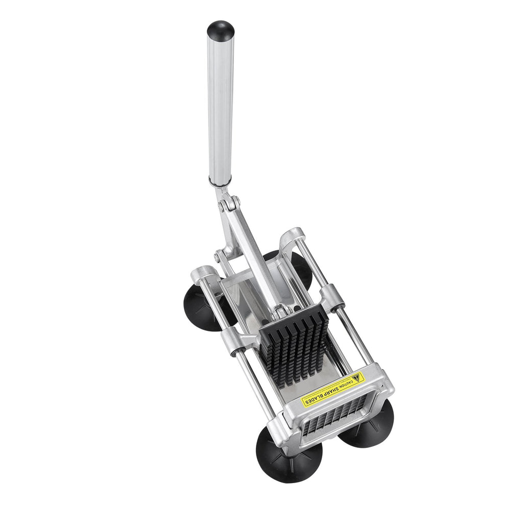 French Fry Cutter, Potato Slicer with 1/2-Inch and 3/8-Inch Stainless