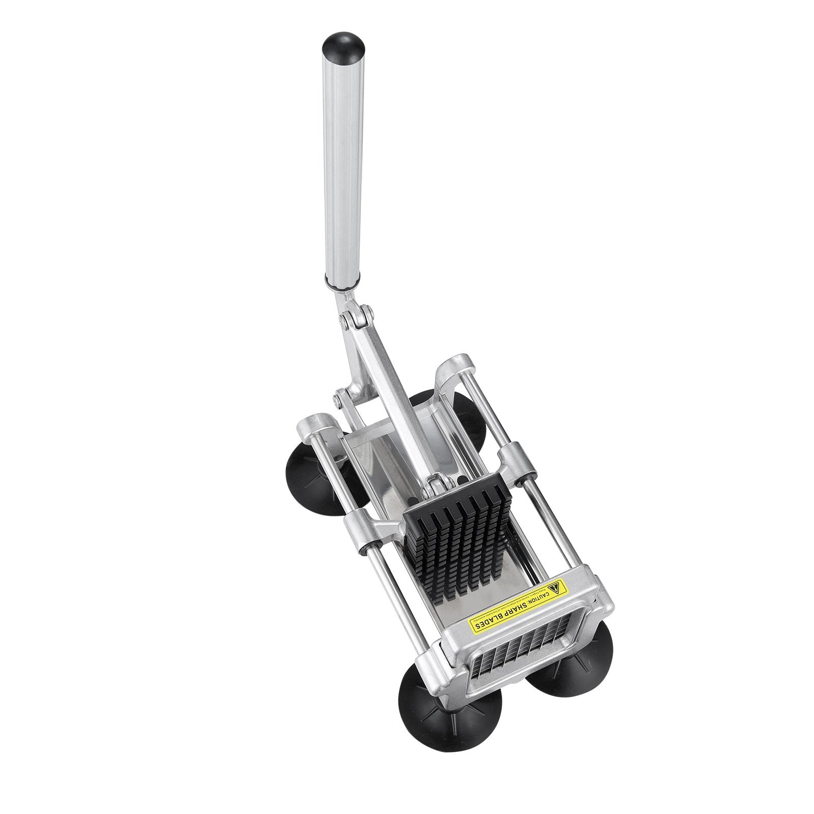 French Fry Cutter, Potato Slicer with 1/2-Inch and 3/8-Inch Stainless